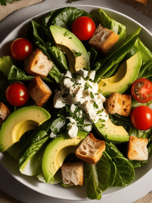 Vegetarian Cobb Salad Recipe​