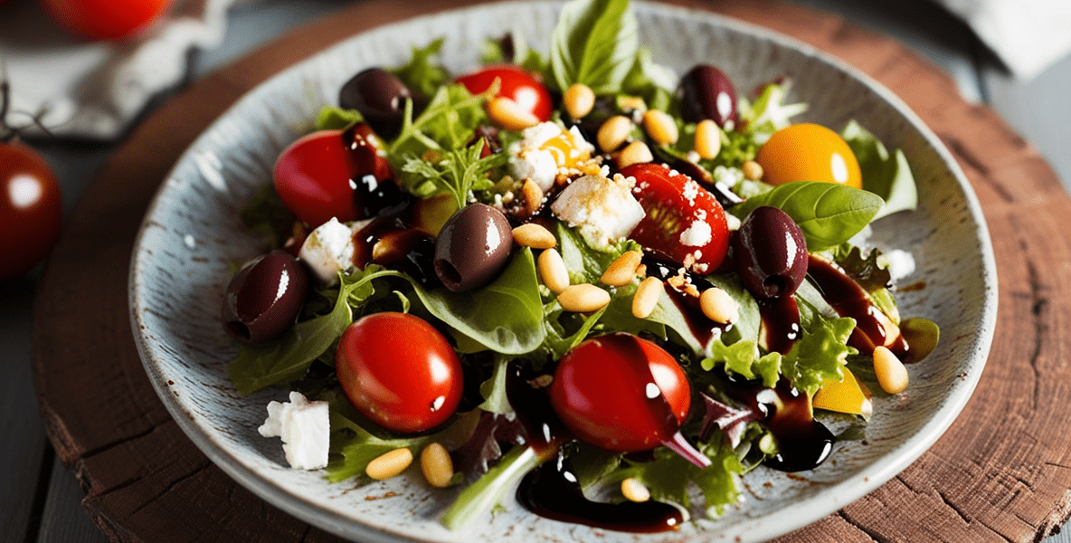 Balsamic Mediterranean Salad Recipe