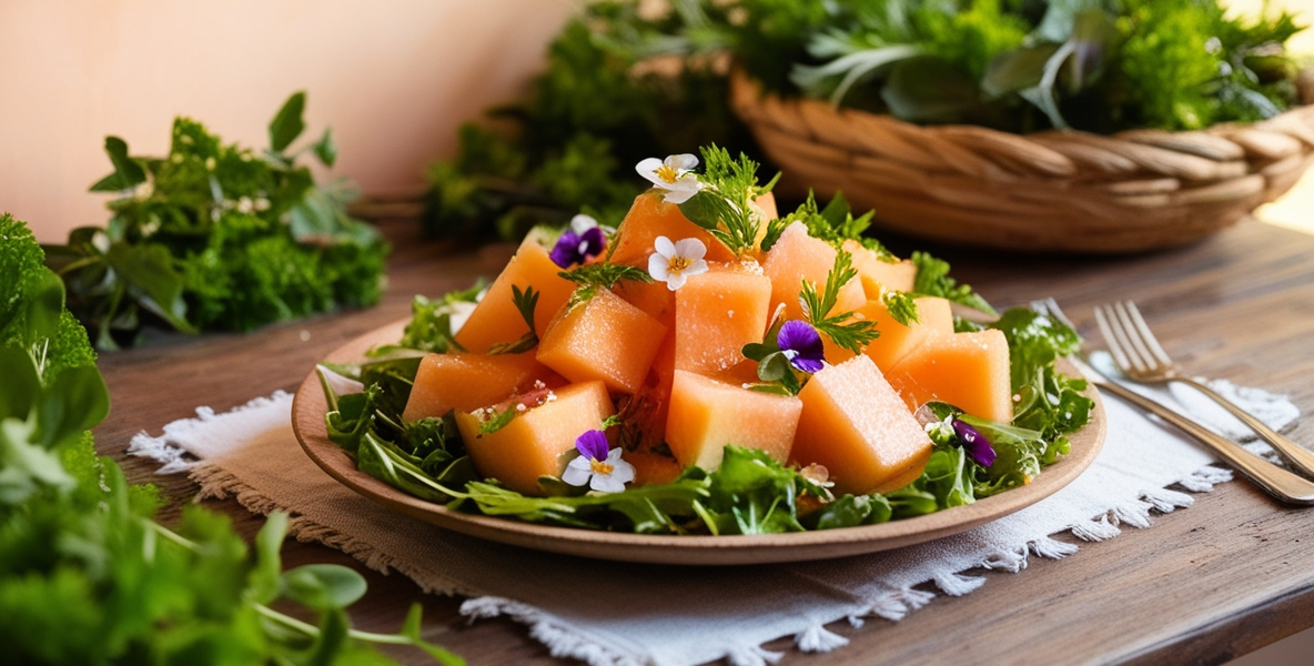 Cantaloupe Salad Recipe