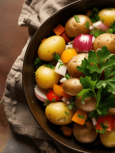 Vegetarian German Potato Salad Recipe