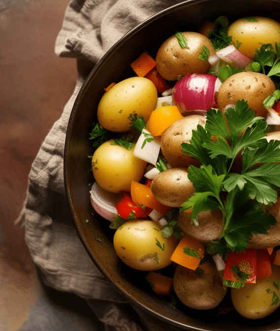 Vegetarian German Potato Salad Recipe