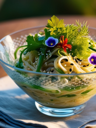 Vegetarian Glass Noodle Salad Recipe