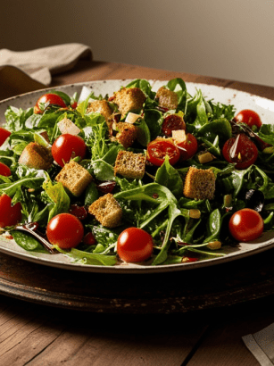 Pagliacci Salad Recipe - Vegetarian Version