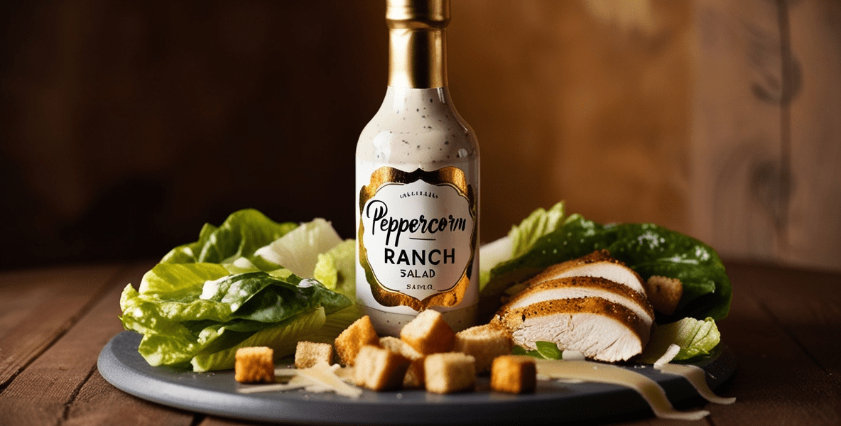 Peppercorn Ranch Salad Dressing Recipe