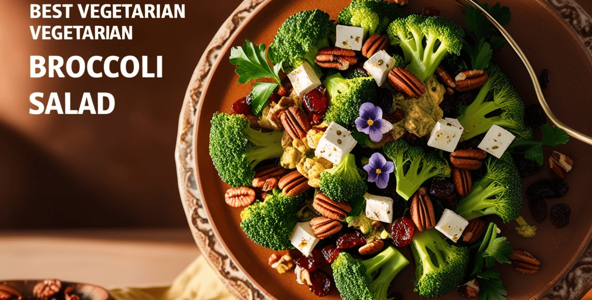 Best Vegetarian Broccoli Salad Recipe