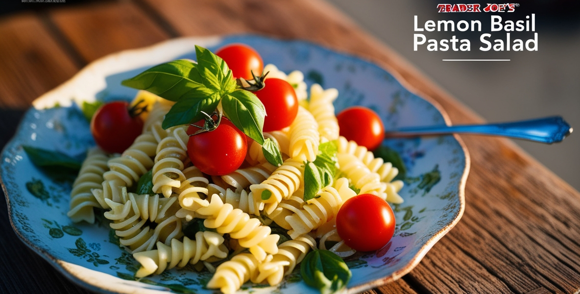 Trader Joe's Lemon Basil Pasta Salad Recipe