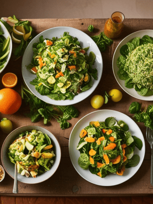 Vegetarian Black Bean Taco Salad