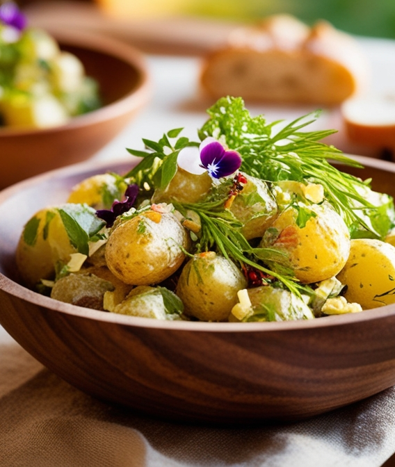 Vegetarian Potato Salad Recipe