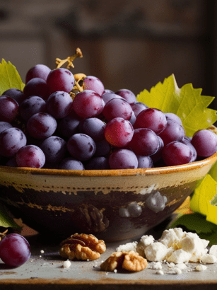 Vegetarian Grape Salad Recipe