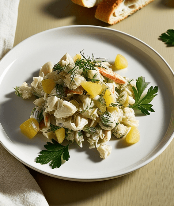 Vegetarian Crab Salad Recipe