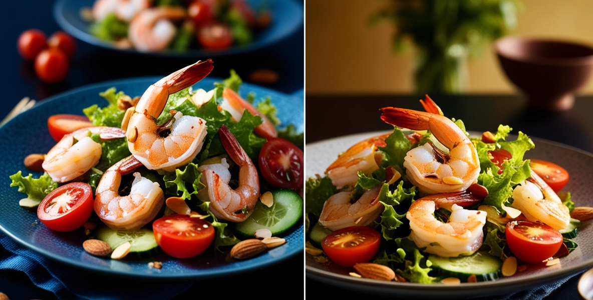 Vegetarian Shrimp Salad Recipe