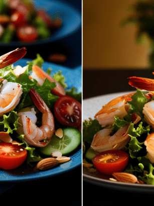 Vegetarian Shrimp Salad Recipe