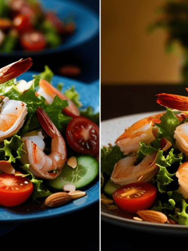 Vegetarian Shrimp Salad Recipe