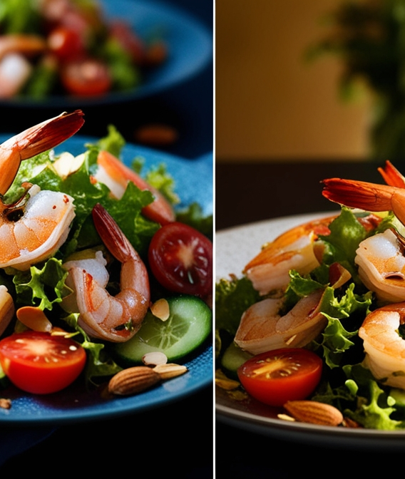 Vegetarian Shrimp Salad Recipe