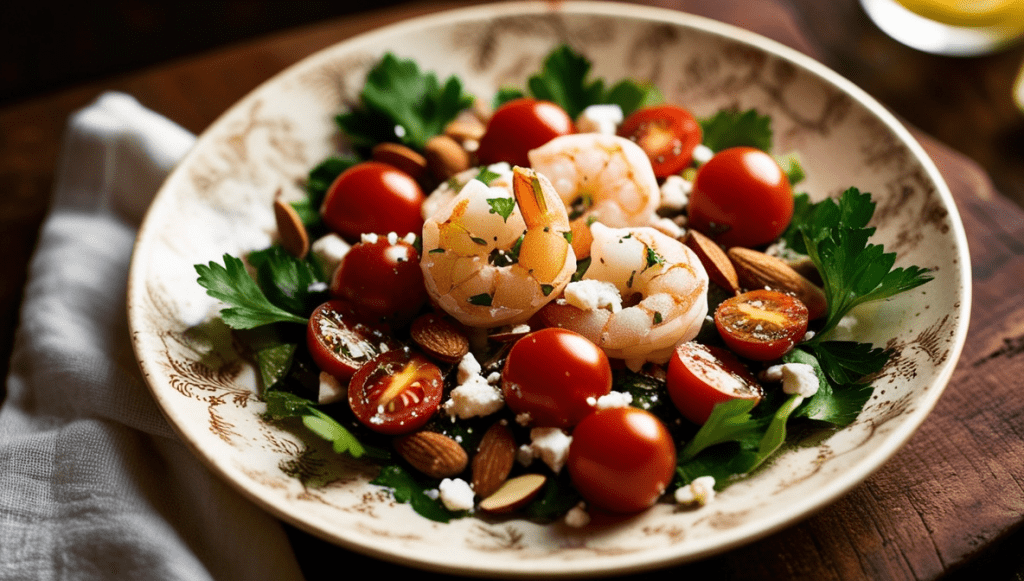 Vegetarian Shrimp Salad Recipe