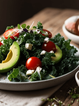 Vegetarian Kale Salad Recipe