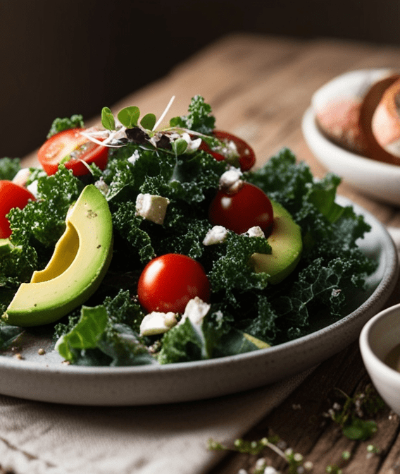 Vegetarian Kale Salad Recipe