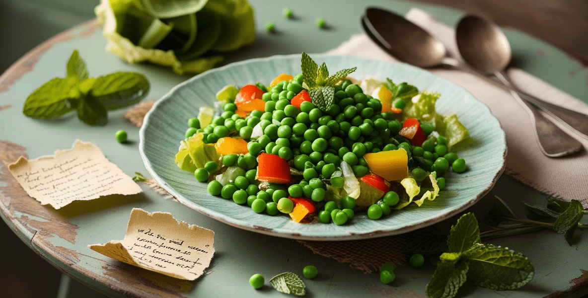 Vegetarian Pea Salad Recipe