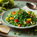 Vegetarian Pea Salad Recipe