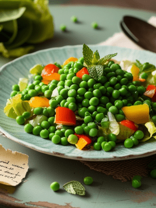 Vegetarian Pea Salad Recipe