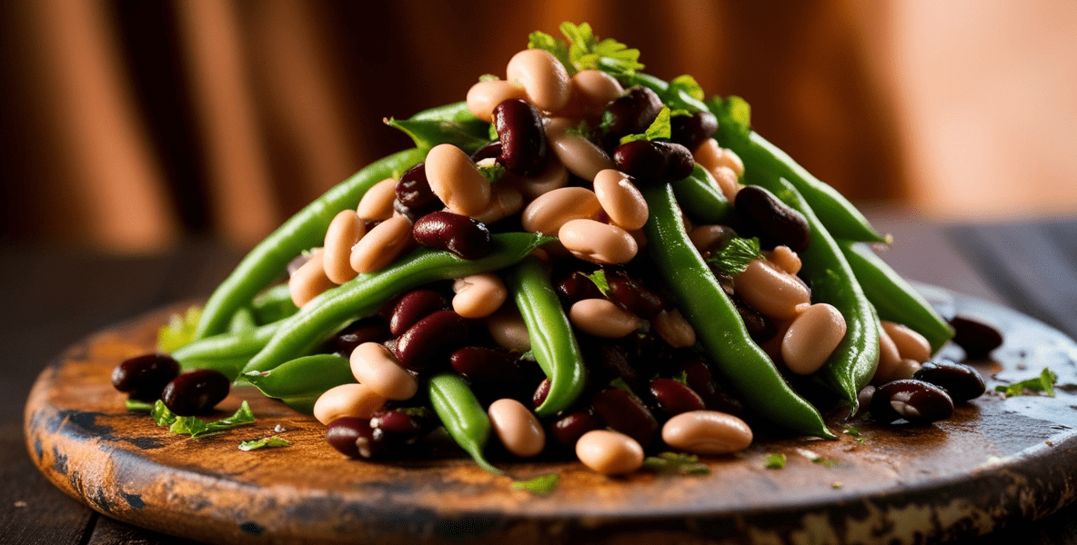 Vegetarian Three Bean Salad Recipe