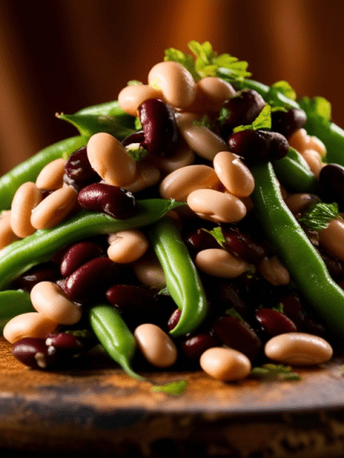 Vegetarian Three Bean Salad Recipe