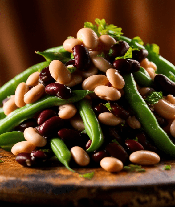 Vegetarian Three Bean Salad Recipe