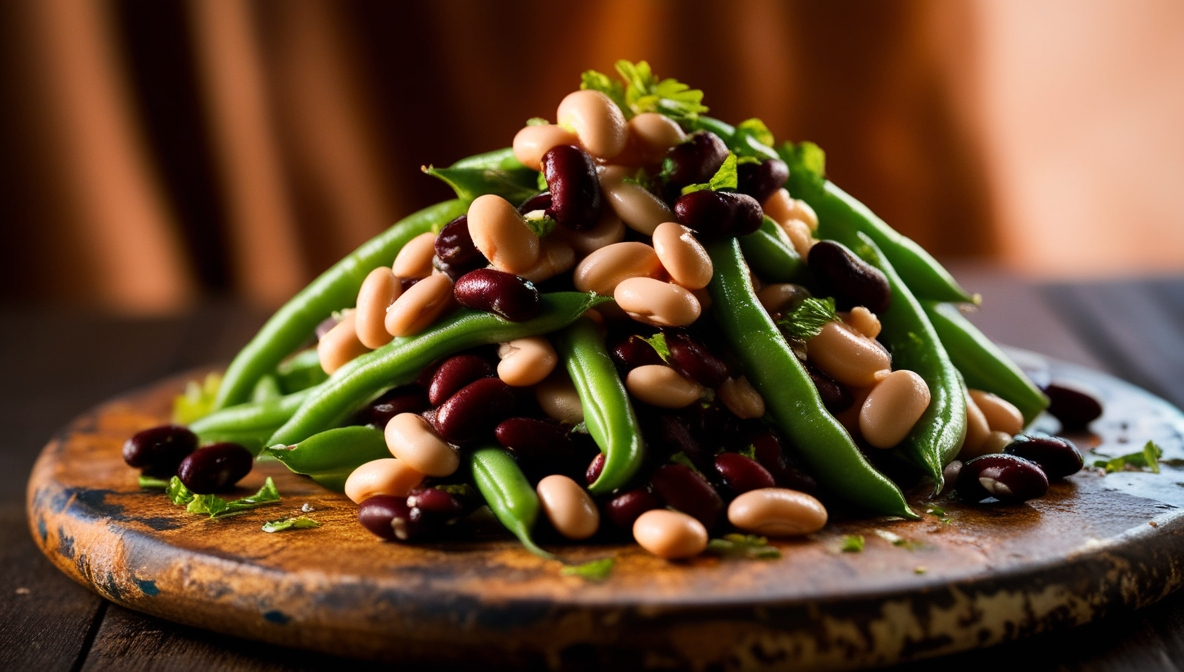 Vegetarian Three Bean Salad Recipe