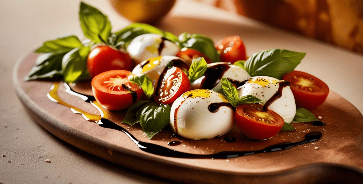 Vegetarian Caprese Salad Recipe