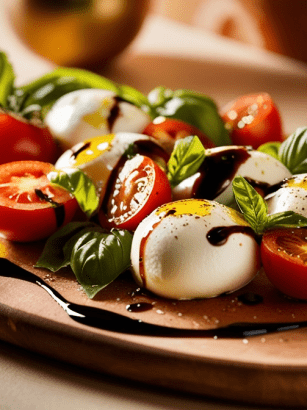 Vegetarian Caprese Salad Recipe