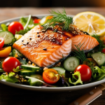 Vegetarian Salmon Salad Recipe