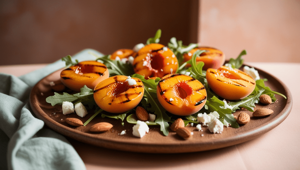 Grilled Apricot Salad 