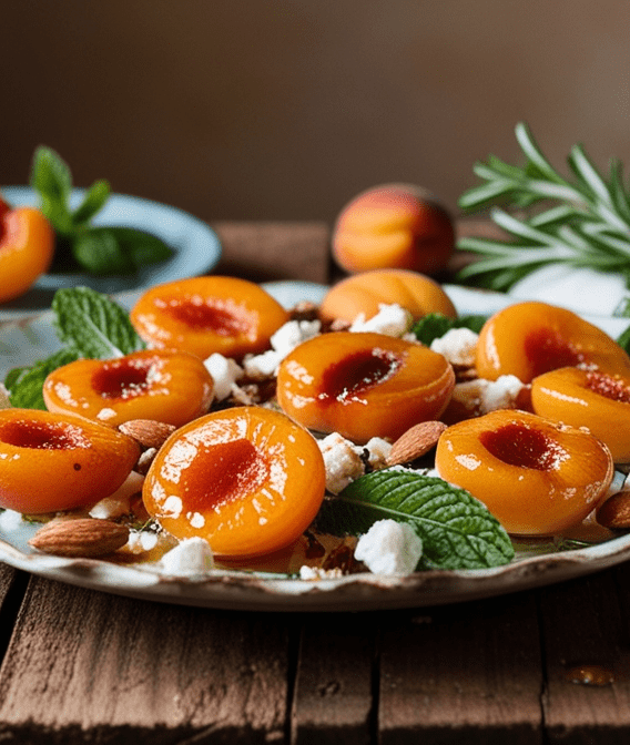 Roasted Apricots Salad Recipes