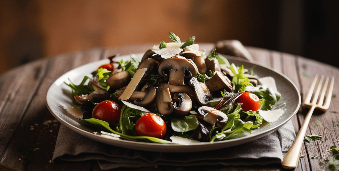 Mushroom Salad Recipe