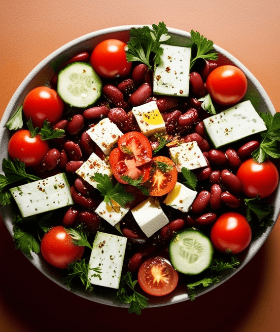 Vegetarian Turkish Salad Recipe (Shepherd Salad)