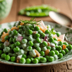 Vegetarian Luby's Green Pea Salad Recipe