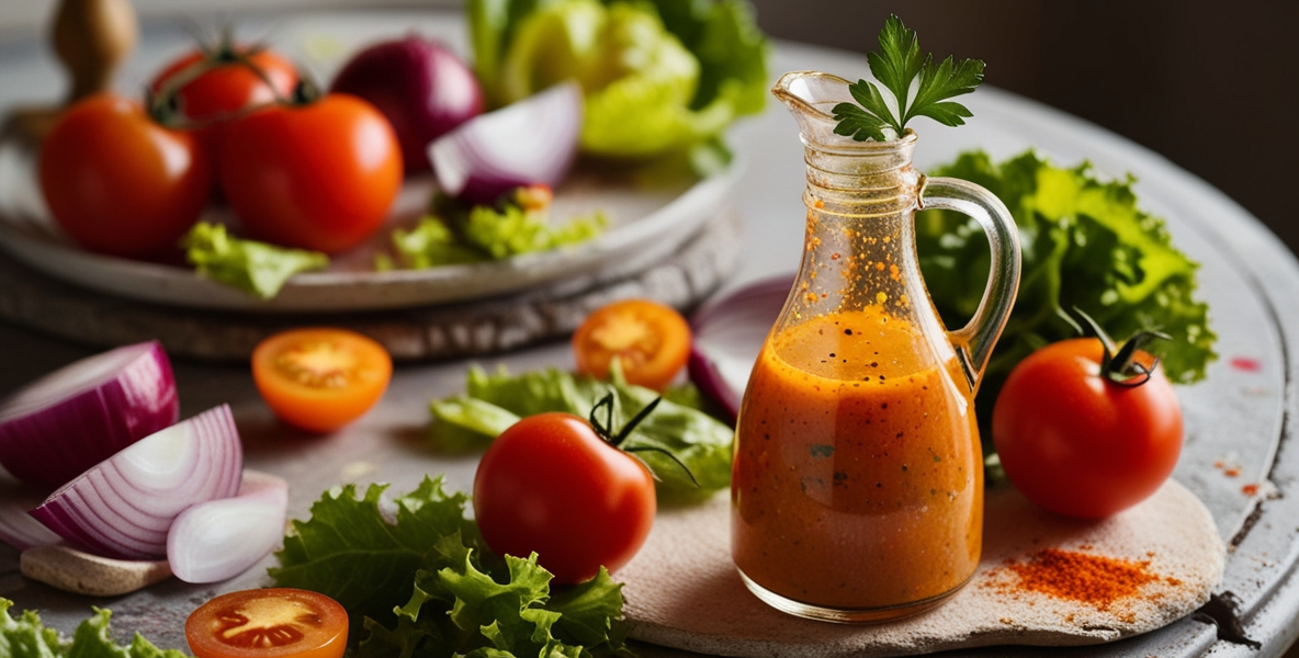 Sweet and Sour Salad Dressing Recipe (Vegetarian)