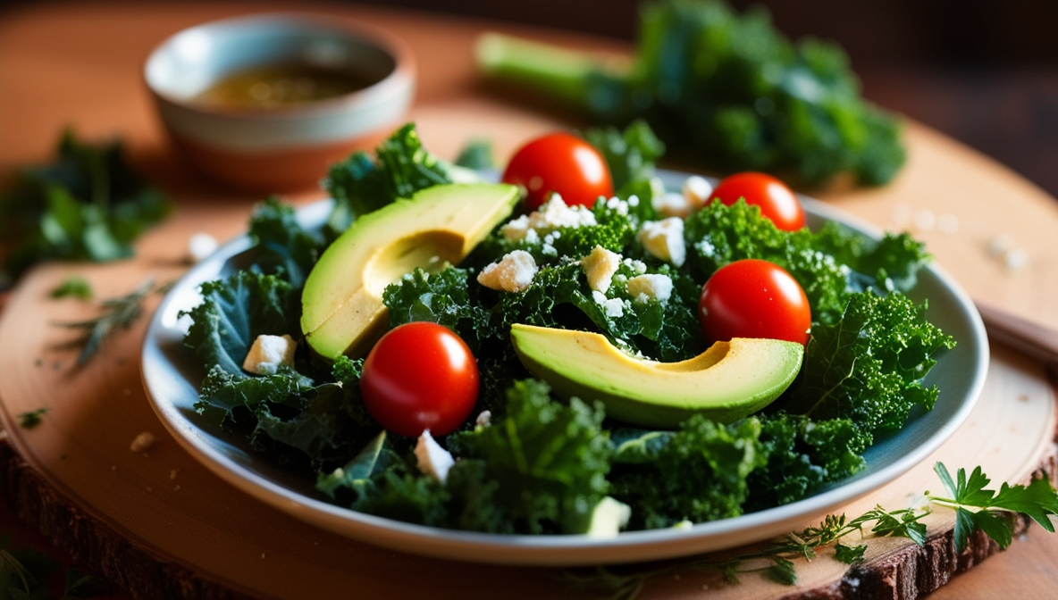 Vegetarian Kale Salad Recipes