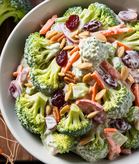 Amish Broccoli Salad Recipe