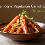 Vegetarian Korean Carrot Salad Recipe (Morkovcha)