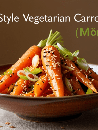 Vegetarian Korean Carrot Salad Recipe (Morkovcha)