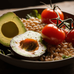 Avocado and Papaya Salad With Black Salt Dressing