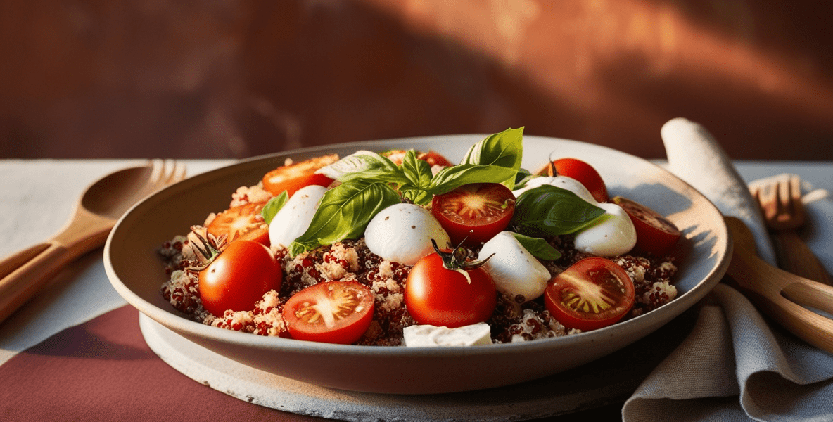 Caprese Quinoa Salad