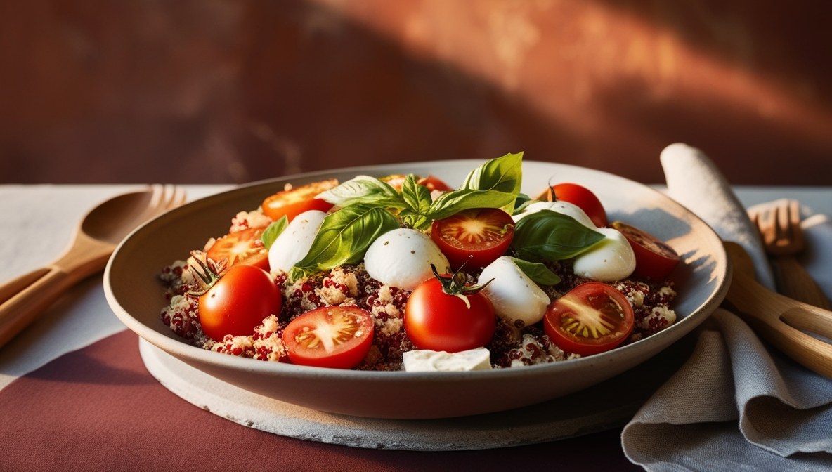 Caprese Quinoa Salad