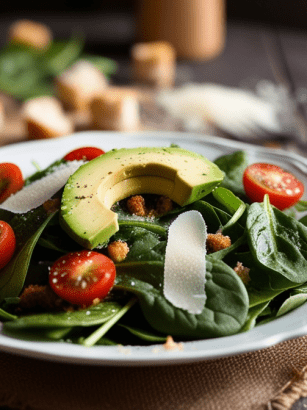 Spinach Arugula Salad Recipe​